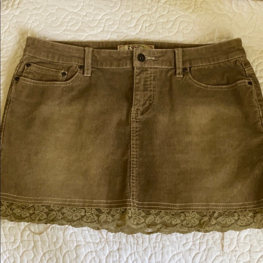 YMI corduroy mini skirt